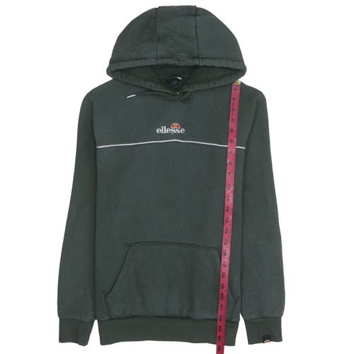 Ellesse Women’s Green Hooded Pullover Sweatshirt UK M
