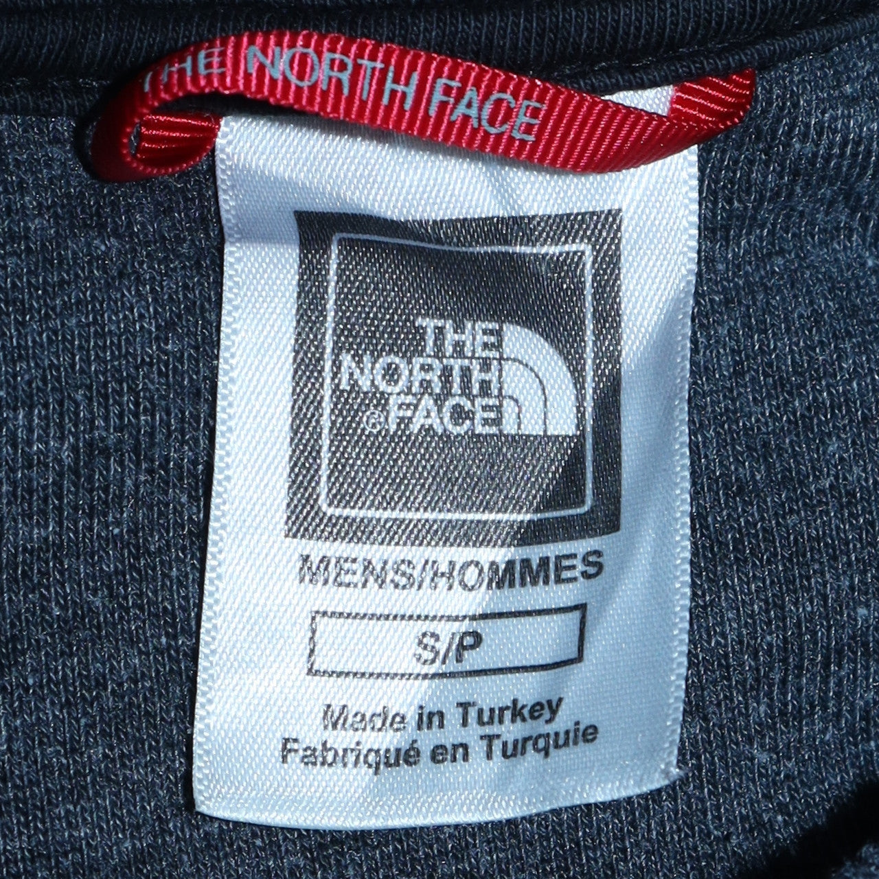 The North Face Men Blue Pullover Sweatshirt S Regular Fit Crew Neck