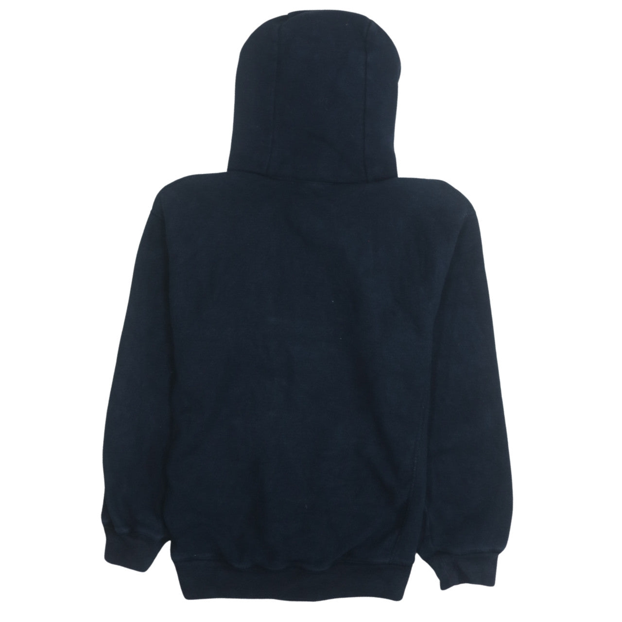 GAP Women Navy Blue Pullover Hoodie S Logo Embroidered Casual