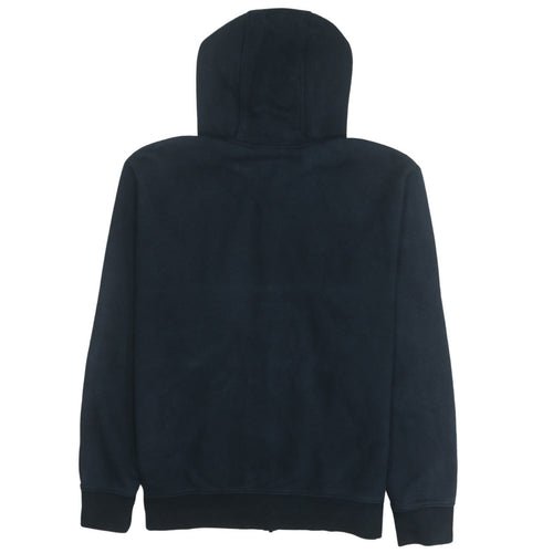 Nike Men's Black Full Zip Fleece Hoodie Size L Regular Fit
