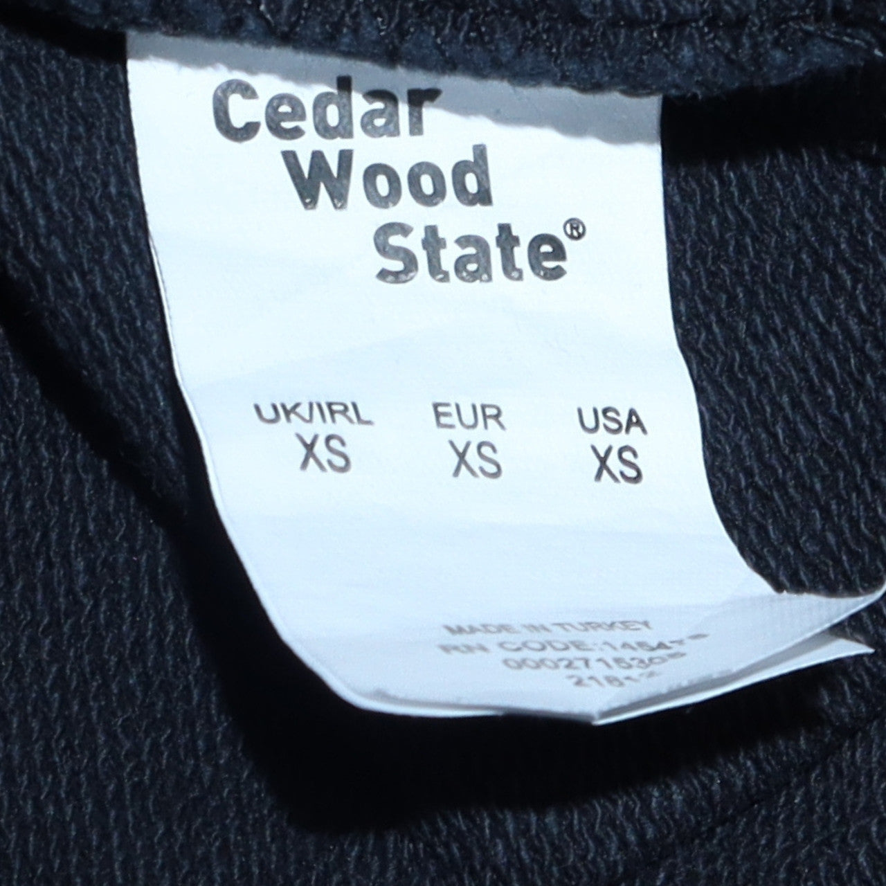 Cedar Wood State Men’s Black Batman Logo Pullover Sweatshirt XS