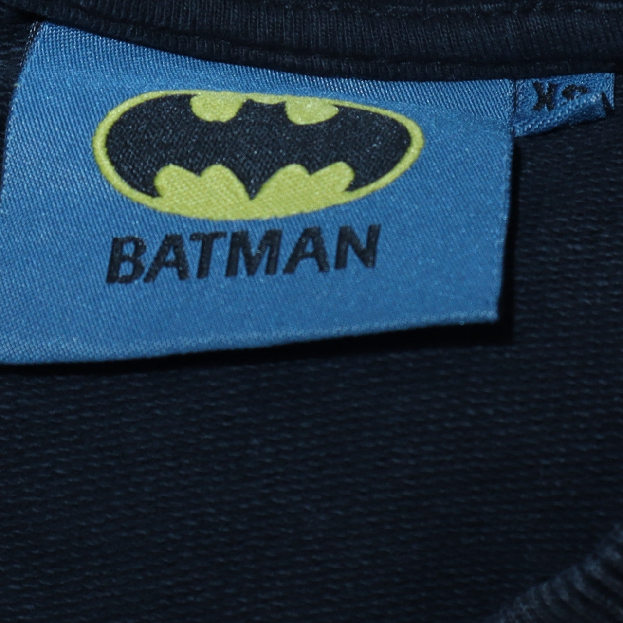 Cedar Wood State Men’s Black Batman Logo Pullover Sweatshirt XS