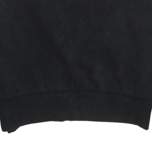 Cedar Wood State Men’s Black Batman Logo Pullover Sweatshirt XS