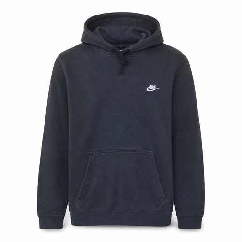 Nike Men's Black Pullover Hoodie L Regular Fit Fleece Sportswear