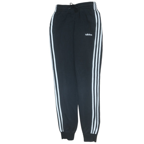 Adidas Womens Black XS Jogger Sweatpants Tapered Fit Elastic Waist
