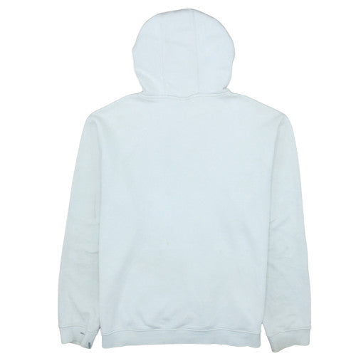 Lacoste Men's White 2XL Pullover Hoodie with Logo Print