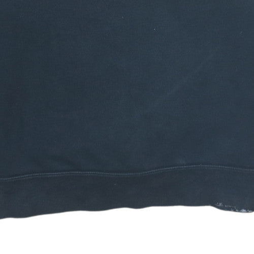 Nike Men's Black M Pullover Sweatshirt Crew Neck Logo Sportswear