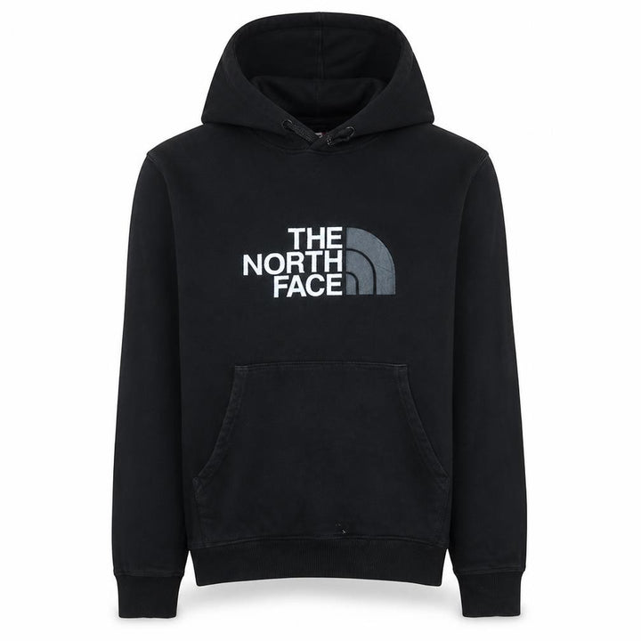 The North Face Men's Black Pullover Hoodie M Regular Fit Fleece Outdoor