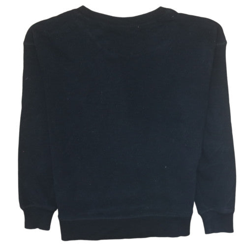 Next Disney Mickey Mouse Black Gold Sparkle Sweatshirt S Womens