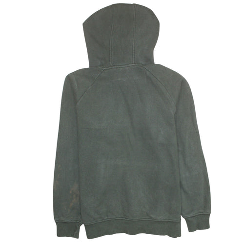 Ellesse Mens Green Pullover Hoodie L Fleece Logo Sportswear