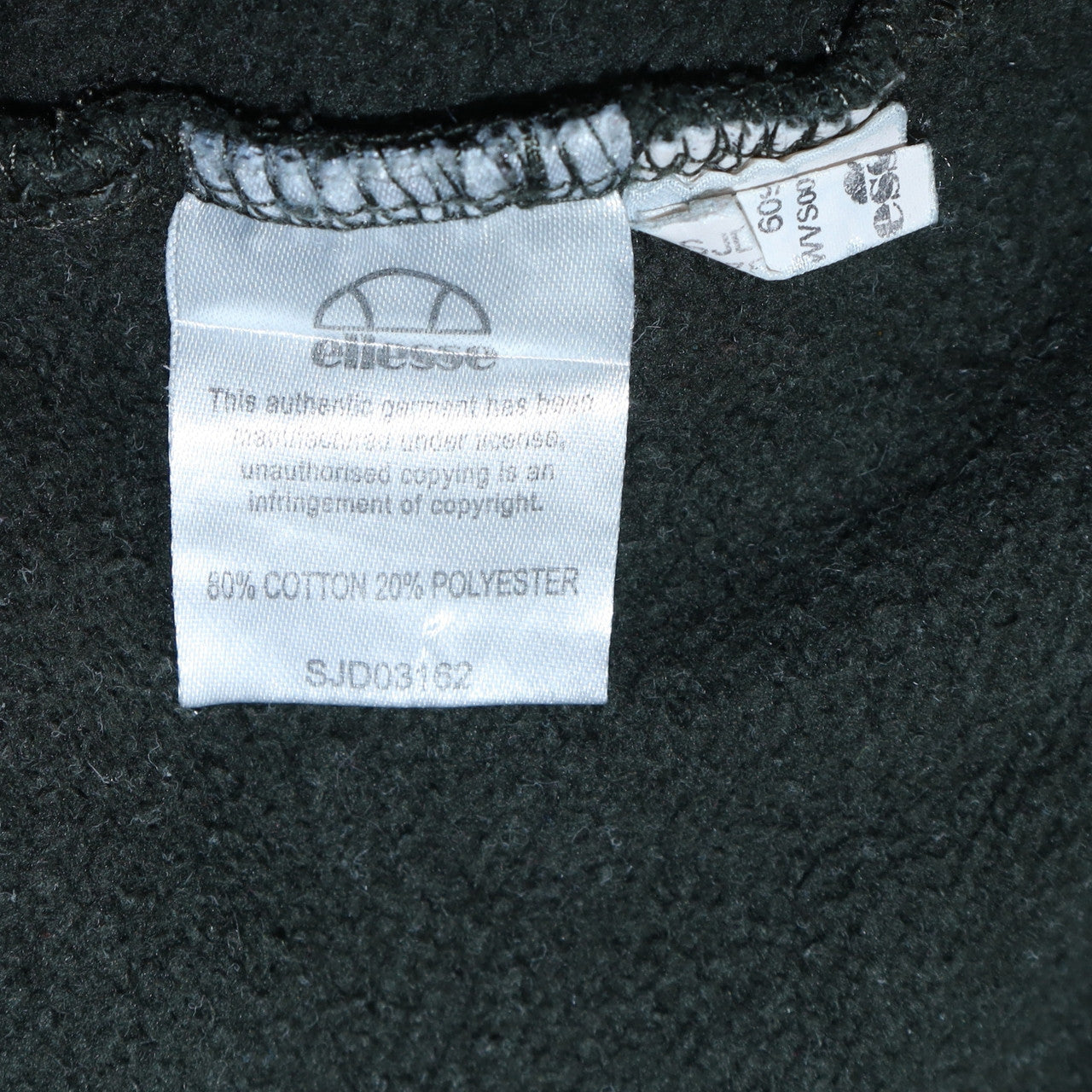 Ellesse Mens Green Pullover Hoodie L Fleece Logo Sportswear