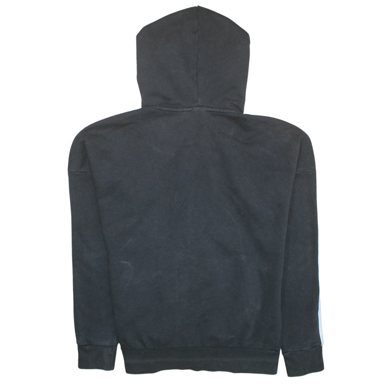 Adidas Women's Black Full Zip Hoodie Size 16-18 Lined Hooded Sweatshirt