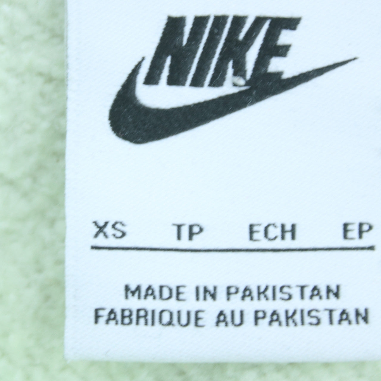 Nike Women's Mint Green Pullover Hoodie XS Cotton Blend