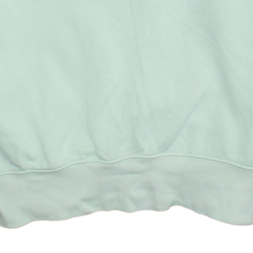 Nike Women's Mint Green Pullover Hoodie XS Cotton Blend