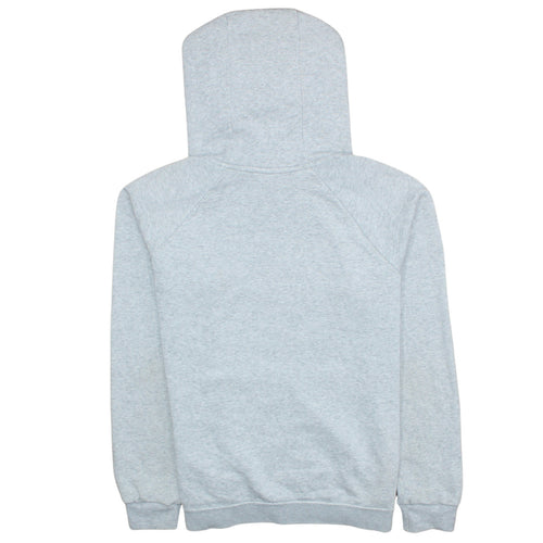 Nike Womens Grey Pullover Hoodie Medium Cotton Blend Sweatshirt