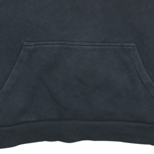 Calvin Klein Jeans Men's Black Pullover Hoodie L Fleece Logo