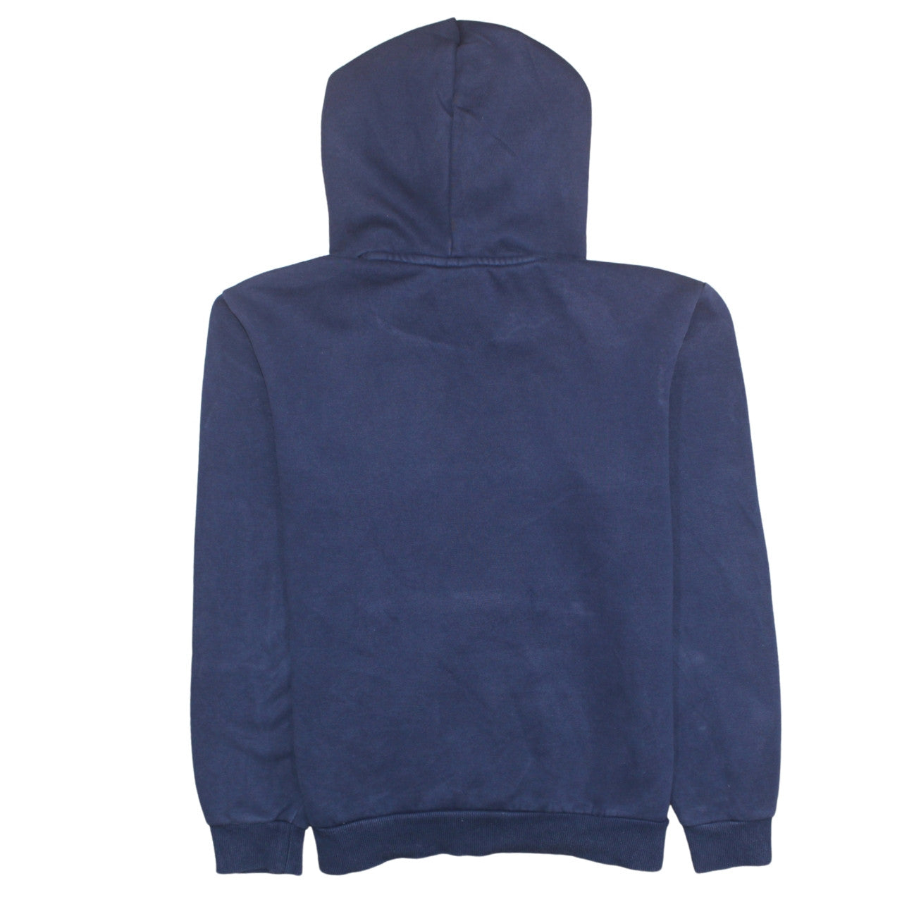 Puma Men Blue Pullover Hoodie Size S Fleece Logo Sportswear