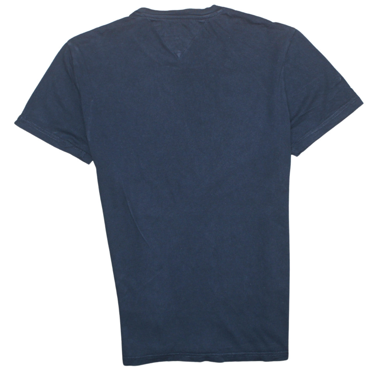 Tommy Jeans Men's Blue Crew Neck Logo Cotton T-Shirt M