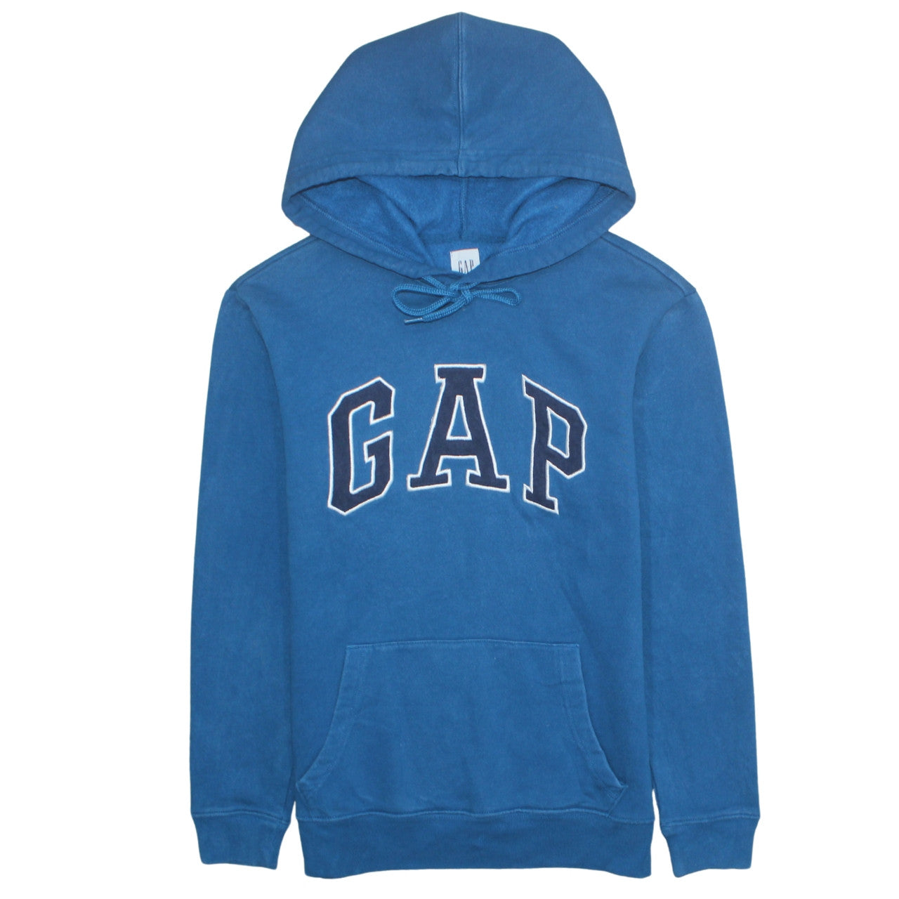 GAP Men's Blue Pullover Hoodie XS Cotton Blend College Style