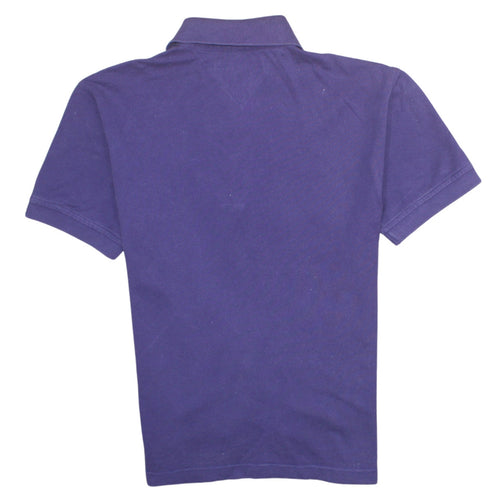Tommy Hilfiger Men’s Purple Cotton Regular Fit Polo Shirt M