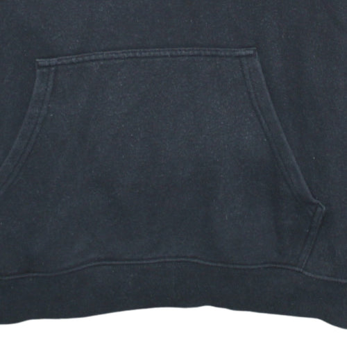Champion Men's Black Pullover Hoodie L Logo Sportswear