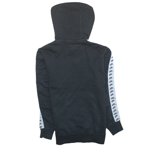Nike Womens Black XS Pullover Hoodie with Logo Sleeve Detail