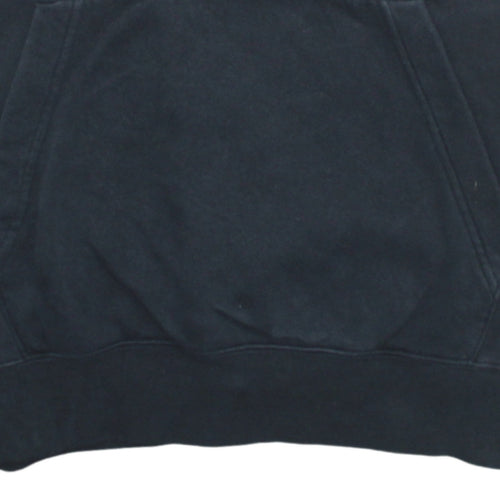 Nike Womens Black XS Pullover Hoodie with Logo Sleeve Detail