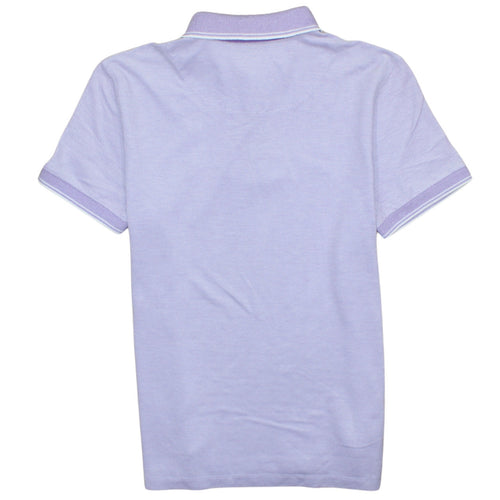 Hugo Boss Men's Purple Regular Fit Cotton Polo Shirt M