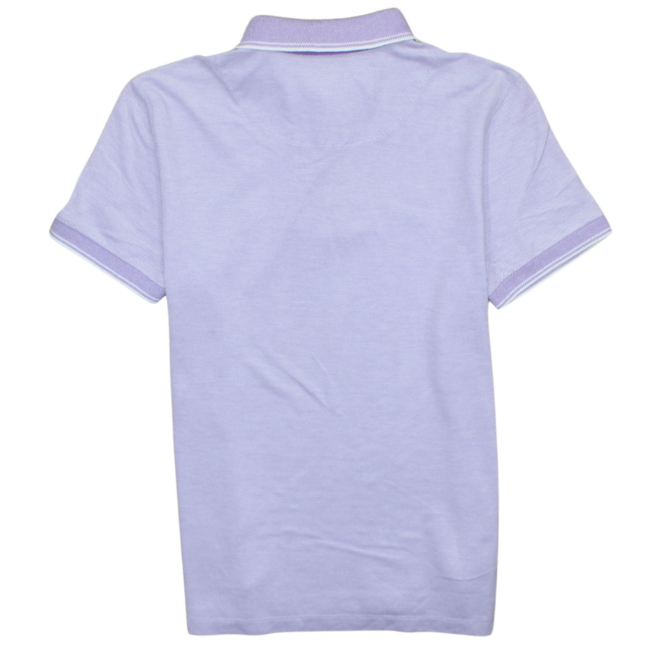 Hugo Boss Men's Purple Regular Fit Cotton Polo Shirt M