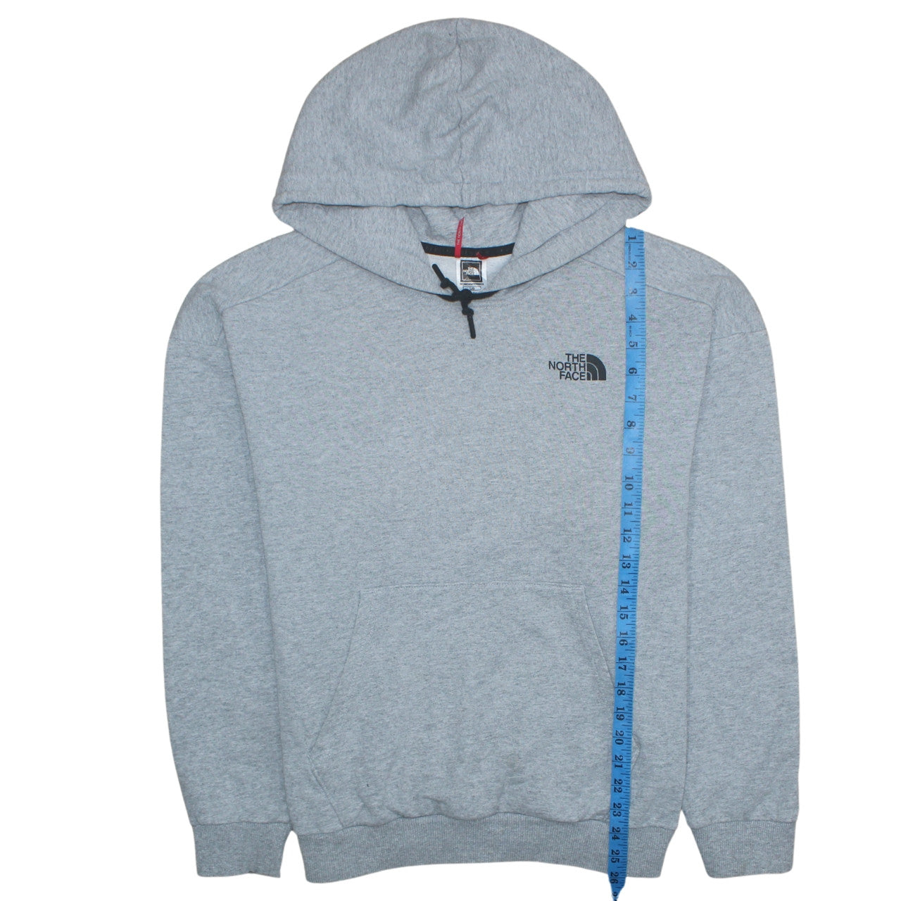 The North Face Womens Grey Pullover Hoodie L Cotton Blend