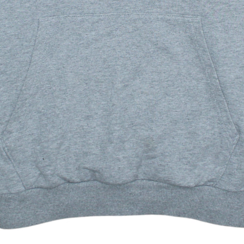 The North Face Womens Grey Pullover Hoodie L Cotton Blend