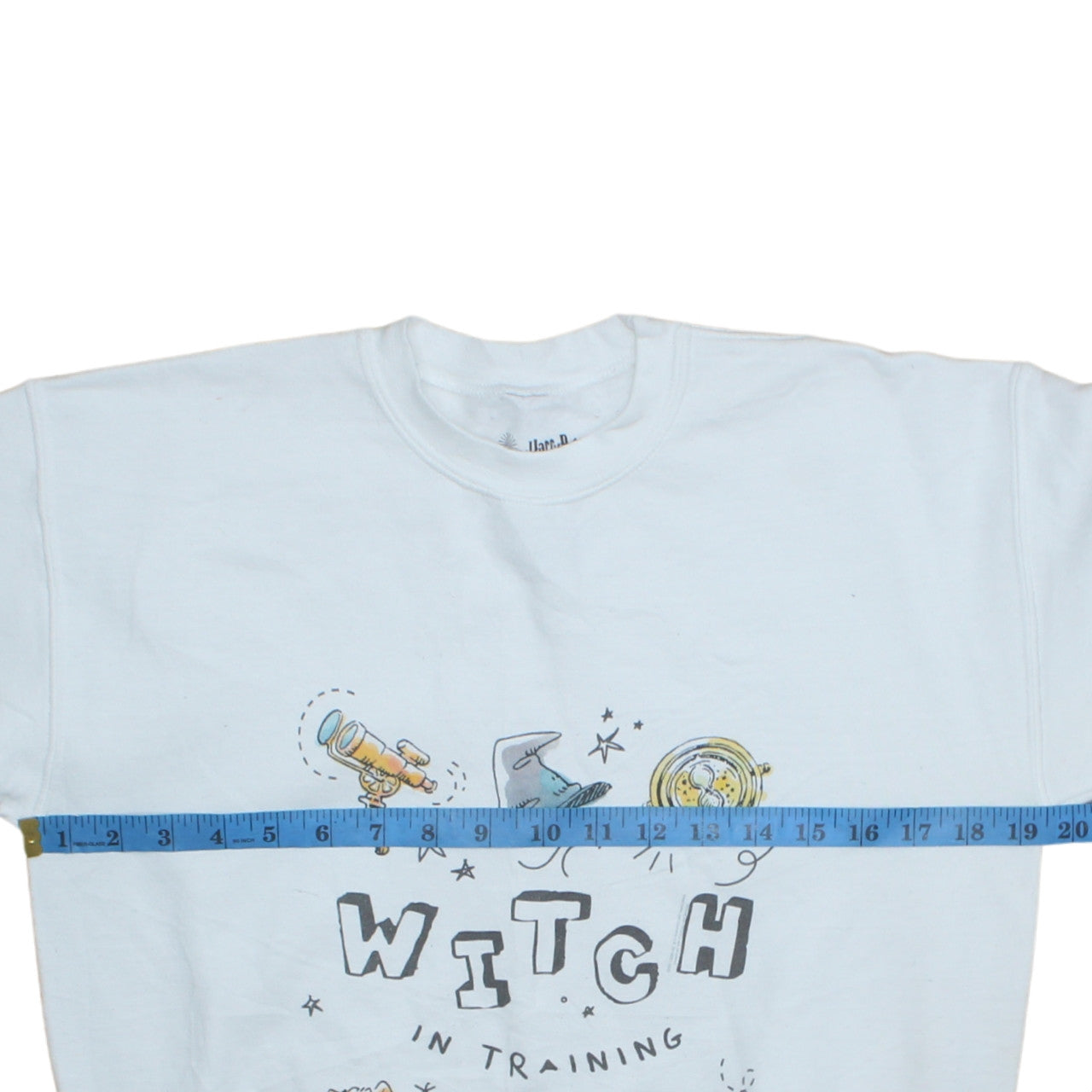 Harry Potter Womens White XL Pullover Sweatshirt Witch In Training