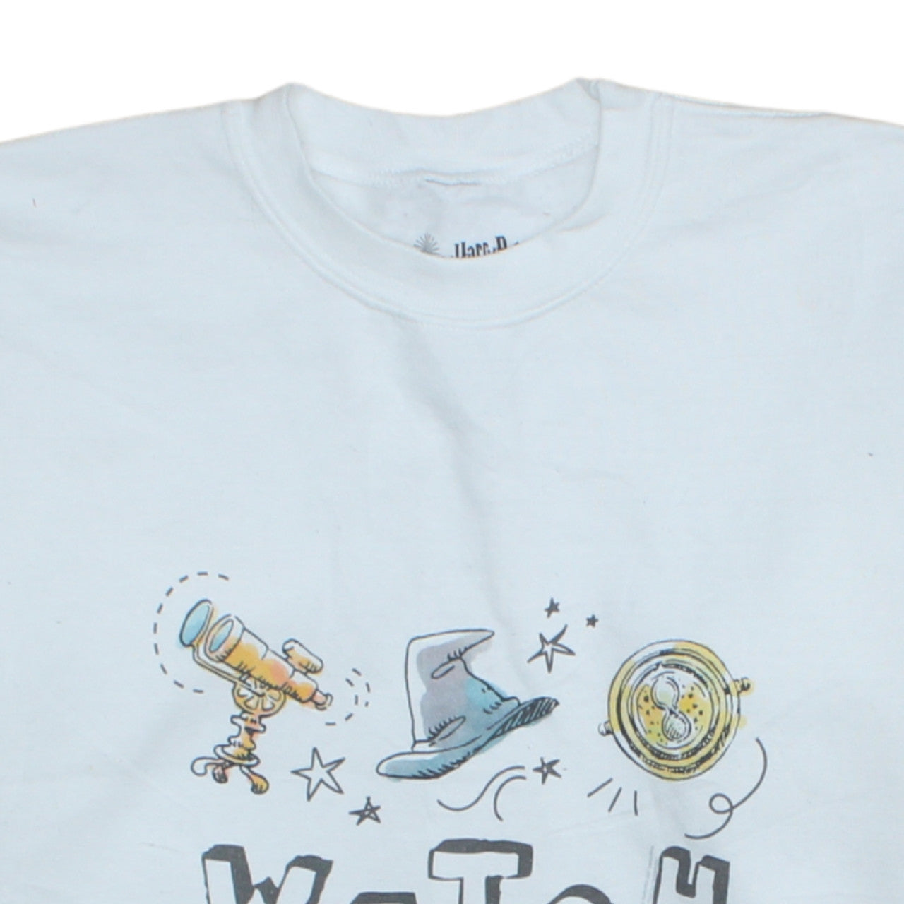 Harry Potter Womens White XL Pullover Sweatshirt Witch In Training