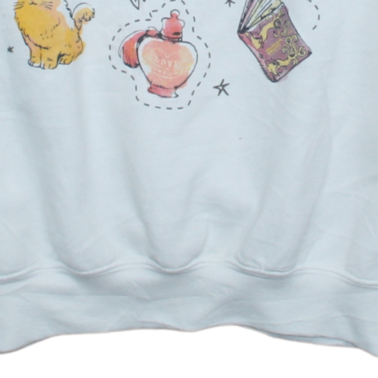 Harry Potter Womens White XL Pullover Sweatshirt Witch In Training