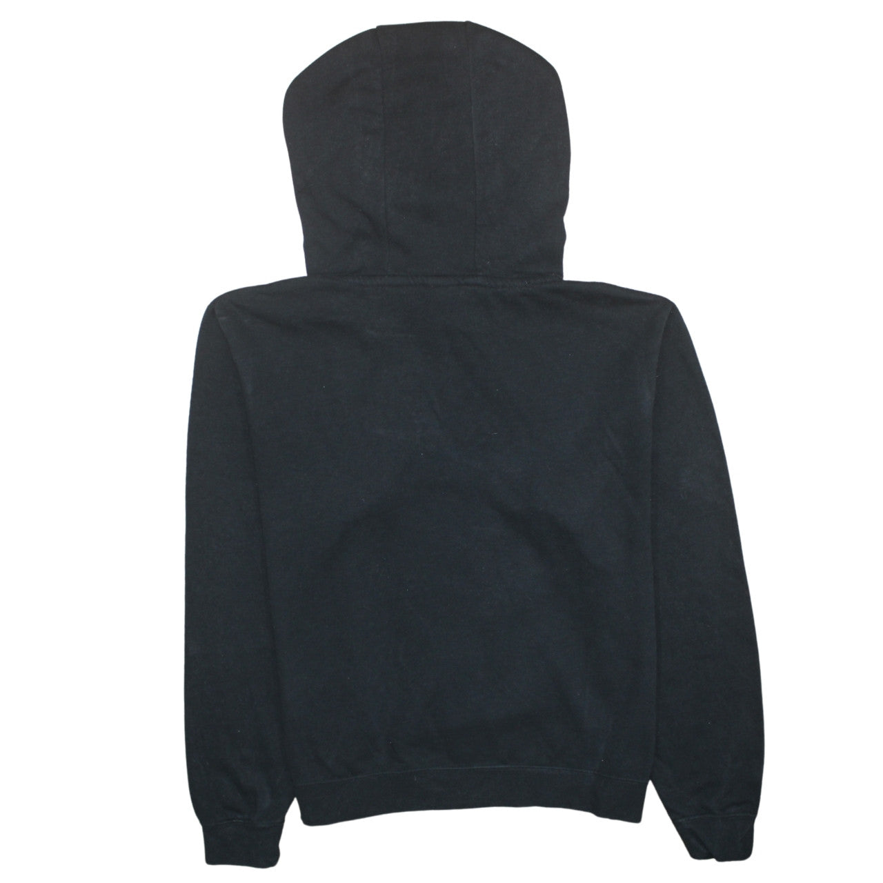 Nike Womens Black Leopard Logo Pullover Hoodie Size M