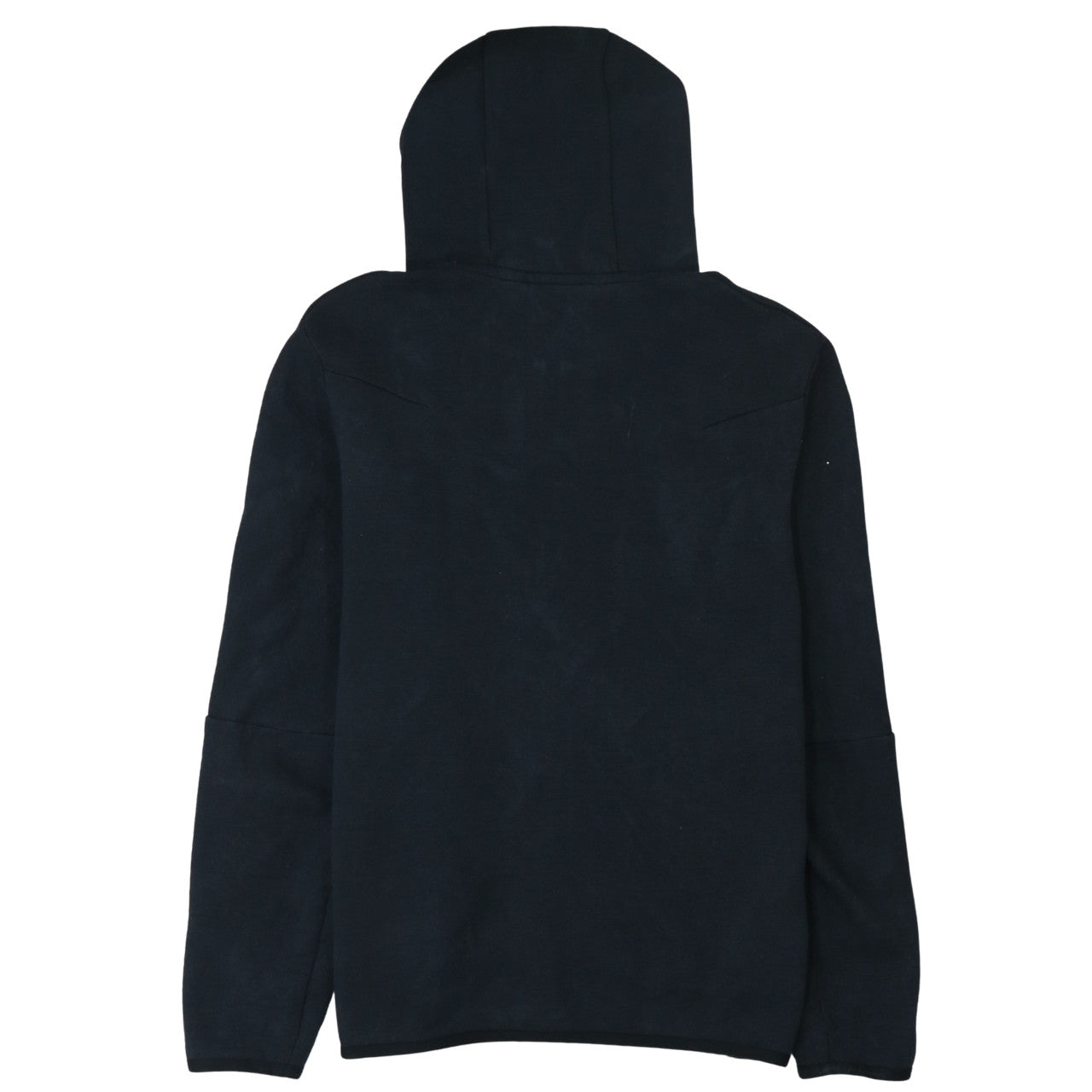 Nike Men's Black Full Zip Fleece Hoodie L Regular Fit
