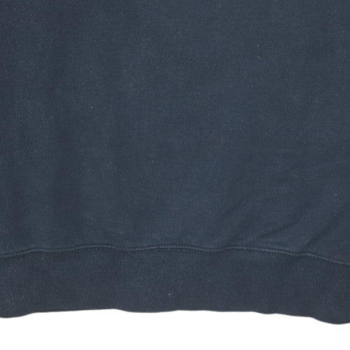 Nike Men's Black Small Pullover Crew Neck Fleece Sweatshirt