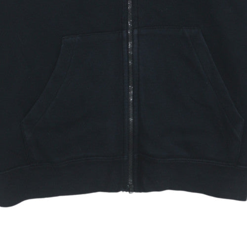 Nike Men's Black Full Zip Hoodie XL Fleece Sweatshirt