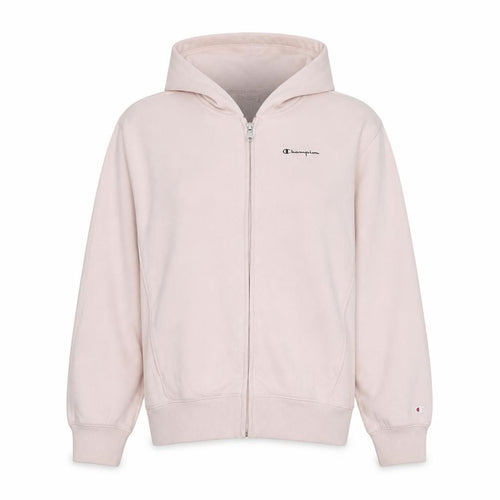 Champion Girls Beige Full Zip Hoodie Sweatshirt 2XL 15-16 Years