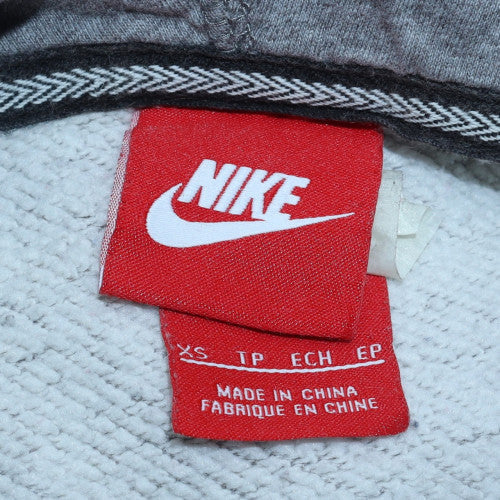 Nike Womens Grey Pullover Hoodie XS Hooded Sweatshirt