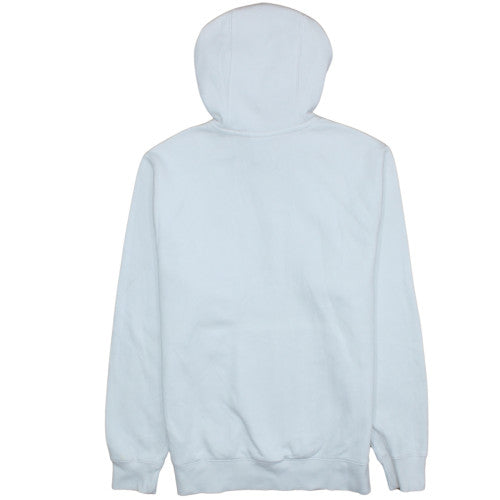 Nike Women White Small Pullover Hoodie Sweatshirt Cotton Blend