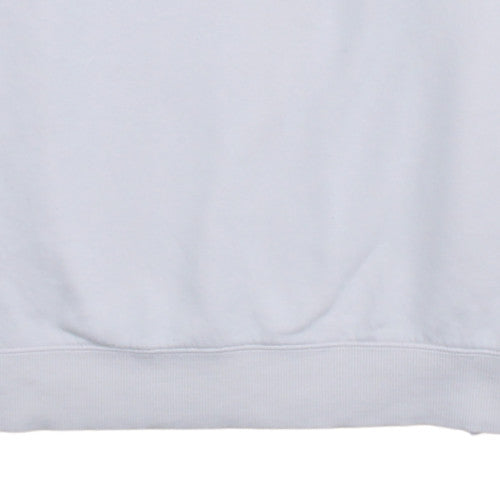 Tommy Hilfiger Women's White XL Crew Neck Cotton Sweatshirt