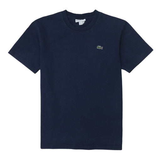 Lacoste Men's Navy Crew Neck Short Sleeve Cotton T-Shirt M