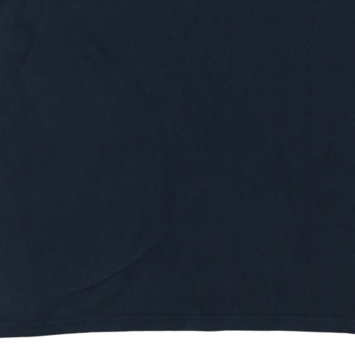 Nike Men's Black Athletic Fit Cotton Crew Neck T-Shirt L