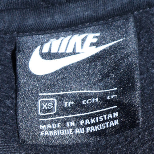 Nike Womens Black XS Pullover Hoodie Sweatshirt