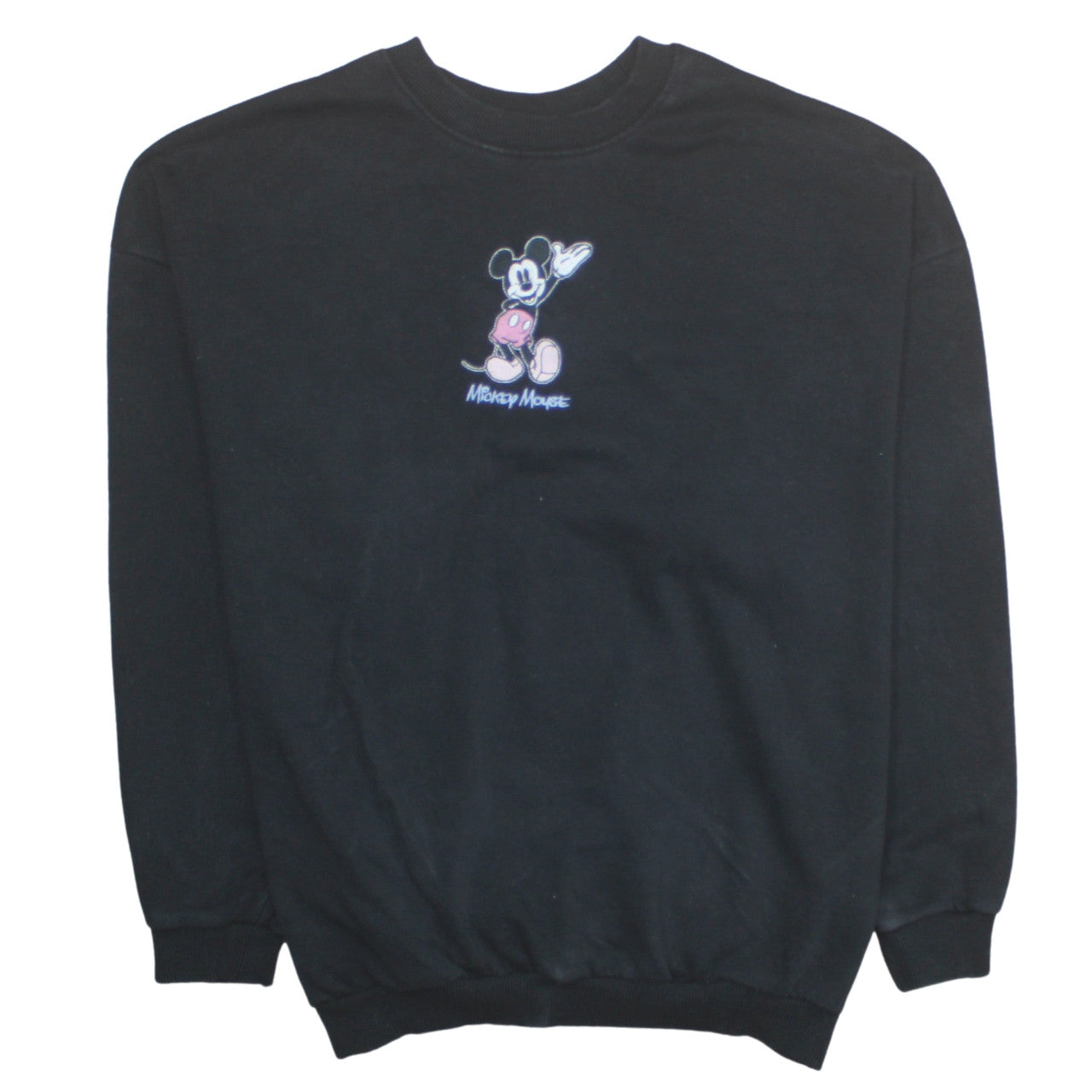 Disney Mickey Mouse Black Women's M 12-14 Sweatshirt by George