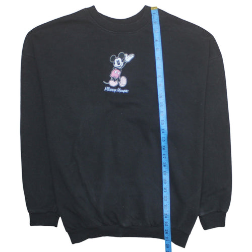 Disney Mickey Mouse Black Women's M 12-14 Sweatshirt by George