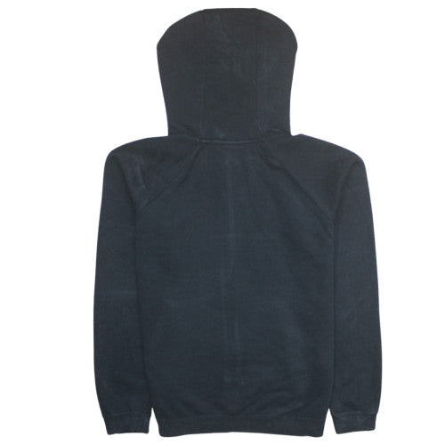 Nike Womens Black Full Zip Hoodie Size S Cotton Blend Sweatshirt