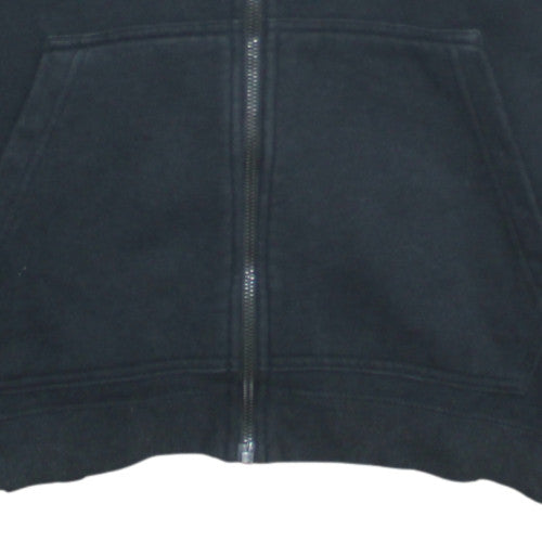 Nike Womens Black Full Zip Hoodie Size S Cotton Blend Sweatshirt