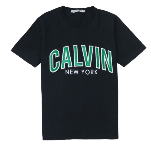 Calvin Klein Jeans Men's Black Graphic Logo T-Shirt Size M